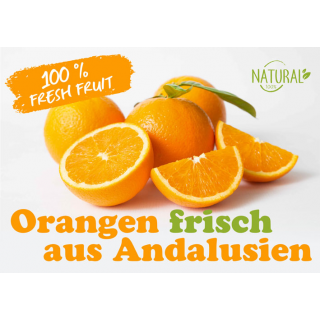 Erntefrische Orangen – 10 kg Kiste