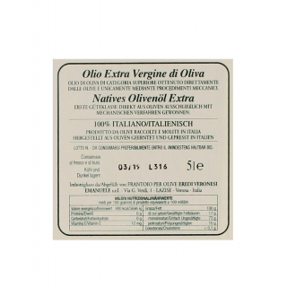 Veronesi Olivenöl kaltgepresst Lo Sgocciolato 0,5 Ltr