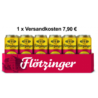 Flötzinger Hell 24x0,5 Dosen Tray
