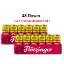 2x Flötzinger Hell 24x0,5 Dosen Tray