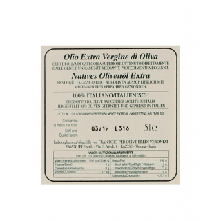 Veronesi Olivenöl mit Zitrone 0,75 Ltr